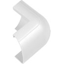 D-LINE FLEB3015W 1/2-ROUND CLIP-OVER EXTERNAL BEND, For 30 x 15mm trunking, white