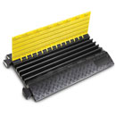 DEFENDER MIDI 5 CABLE PROTECTOR 5-channel, straight, 870 x 538mm, yellow