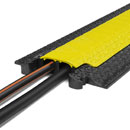DEFENDER MICRO 2 CABLE PROTECTOR 2-channel, straight, 1005 x 273mm, yellow