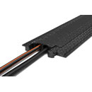 DEFENDER MICRO 2 BLK CABLE PROTECTOR 2-channel, straight, 1005 x 273mm, black