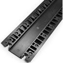 DEFENDER XPRESS 100 BLK CABLE PROTECTOR Drop-over, 1-channel, straight, 1005 x 250mm, black