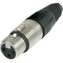 NEUTRIK NC3FX-WOB XLR Female cable connector, without gland