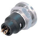 NEUTRIK NR3M-S NANOCON Male panel complete with insert and contacts