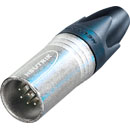 NEUTRIK NC7MXX XLR Male cable connector, nickel shell, silver-plated contacts