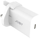 JOBY WALL CHARGER USB-C UK/EU/US adapters, PD 20W, white