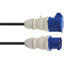 CANFORD HEAVY DUTY AC MAINS CORDSET 32 Amp WALTHER 230306 - WALTHER 330306, TRS, 15m, black