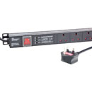 CANFORD PDU Economy, vertical, 20-way, UK, surge protected