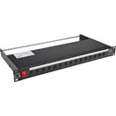 CANFORD MDU14SF AC MDU 12x IEC out, Powercon in, switch, filter, red, black