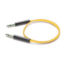 CANFORD B-GAUGE PATCHCORD Tinsel, 600mm Yellow (phase-reversed)
