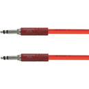 CANFORD B-GAUGE PATCHCORD Neutrik NP3TB plugs, 450mm, Red