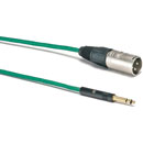 CANFORD PATCHCABLE Bantam-XLR male, 1800mm Green