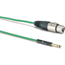 CANFORD PATCHCABLE Bantam-XLR female, 1800mm Green