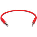 REAN BANTAM PATCHCORD Moulded, starquad cable, 300mm Red