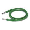 REAN BANTAM PATCHCORD Moulded, starquad cable, 600mm Green
