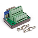 BTX CD-SLIM15M D-SUB HD 15 pin male, panel mount, screw terminal