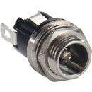 SWITCHCRAFT 722A DC connector, male panel, 2.1mm