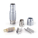 LEMO RADIOMIC CONNECTOR Type 0B cable connector, 4 pin male