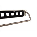 CANFORD KEYSTONE CONNECTION PANEL 1U 1x16 modules, grey