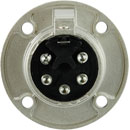 AMPHENOL EP5-13 5 pin female panel