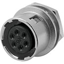 HIROSE HR10A-7R-6S(73) CONNECTOR 6 pin female panel