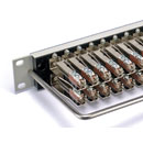 CANFORD B-GAUGE JACKFIELD - HIGH DENSITY 1U 2x24 nickel jacks, mono-pitch, grey
