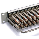 CANFORD B-GAUGE JACKFIELD - HIGH DENSITY 1U 2x26 nickel jacks, mono-pitch, grey