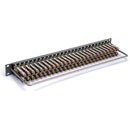 CANFORD B-GAUGE JACKFIELD - HIGH DENSITY 1U 2x26 nickel jacks, mono-pitch, dark grey
