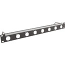 CANFORD UNIVERSAL CONNECTION PANEL Kit 1U 1x8, dark grey