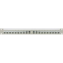 CANFORD RS422 PATCH PANEL 1U 1x20 way 9-way D-sub female - RJ45, grey