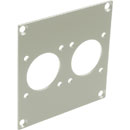 CANFORD UNIVERSAL MODULAR CONNECTION PLATE 2x MIL26, grey