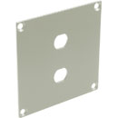 CANFORD UNIVERSAL MODULAR CONNECTION PLATE 2x F type, grey