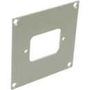 CANFORD UNIVERSAL MODULAR CONNECTION PLATE 1x IEC mains female, grey