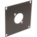 CANFORD UNIVERSAL MODULAR CONNECTION PLATE 1x universal connector, dark grey