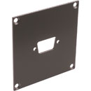 CANFORD UNIVERSAL MODULAR CONNECTION PLATE 1x D-sub9 / HDD15 / HDMI, dark grey