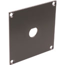 CANFORD UNIVERSAL MODULAR CONNECTION PLATE 1x BNC, dark grey