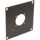 CANFORD UNIVERSAL MODULAR CONNECTION PLATE 1x Lemo fibre  FXW/FMW plug, dark grey