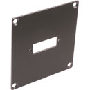 CANFORD UNIVERSAL MODULAR CONNECTION PLATE 1x SC fibre coupler, dark grey