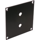 CANFORD UNIVERSAL MODULAR CONNECTION PLATE 1x pair Binding posts, black