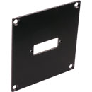 CANFORD UNIVERSAL MODULAR CONNECTION PLATE 1x SC fibre coupler, black
