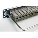 M&M BANTAM JACKFIELD 1U 2x48 nickel jacks, stereo-pitch centre-space, black