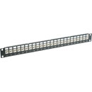 CANFORD CAT6 FEEDTHROUGH PATCH PANEL 1U 1x 24 way, screened