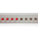 CANFORD FIBRE TERMINATION PANEL 1U 2x16 ST MM, grey