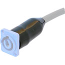 NEUTRIK SCDR Insulating cover for D-series panel connectors, black