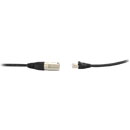 CANFORD CABLE NE8MX-1-RJ45-CAT5E-F-1m, Black