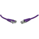 CAT6A SCREENED PATCHCORD RJ45-RJ45-2m, violet