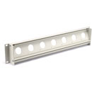 CANFORD TAILBOARD PANEL Angled 2U 4x Fischer HDTV 1053 DSBE plug, grey