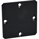 CANFORD BLANKING PLATE For Tailboard panel, LEMO TRIAX FBB cutout, black