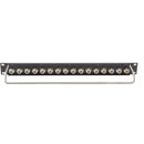 CANFORD CONNECT N TYPE TERMINATION PANEL 1U 1x16, black