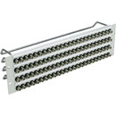 CANFORD BNC SD AES TERMINATION PANEL 3U 4x24 BNC 75 ohm, black