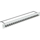 CANFORD BNC TERMINATION PANEL 1U, 1X24, 3G, 75 ohm, grey